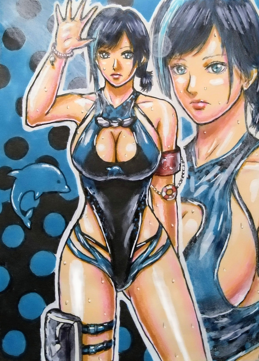 1girl, absurdres, breasts, dead_or_alive, dead_or_alive_xtreme, dead_or_alive_xtreme_venus_vacation, highres, large_breasts