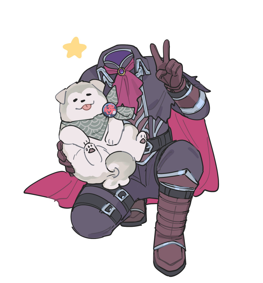 1boy, ascot, belt, black_belt, black_cloak, brown_footwear, brown_gloves, cape