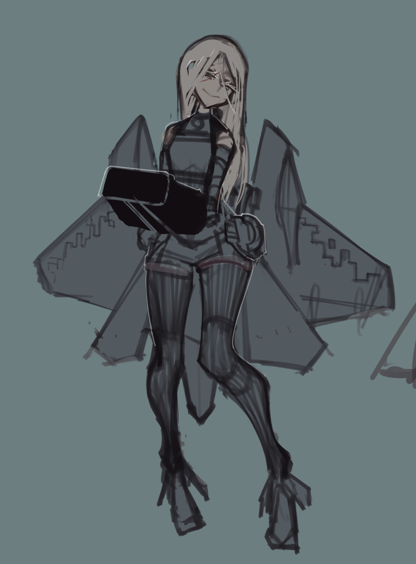 1girl, absurdres, aircraft, airplane, blonde_hair, blue_eyes, fighter_jet, ftsagy