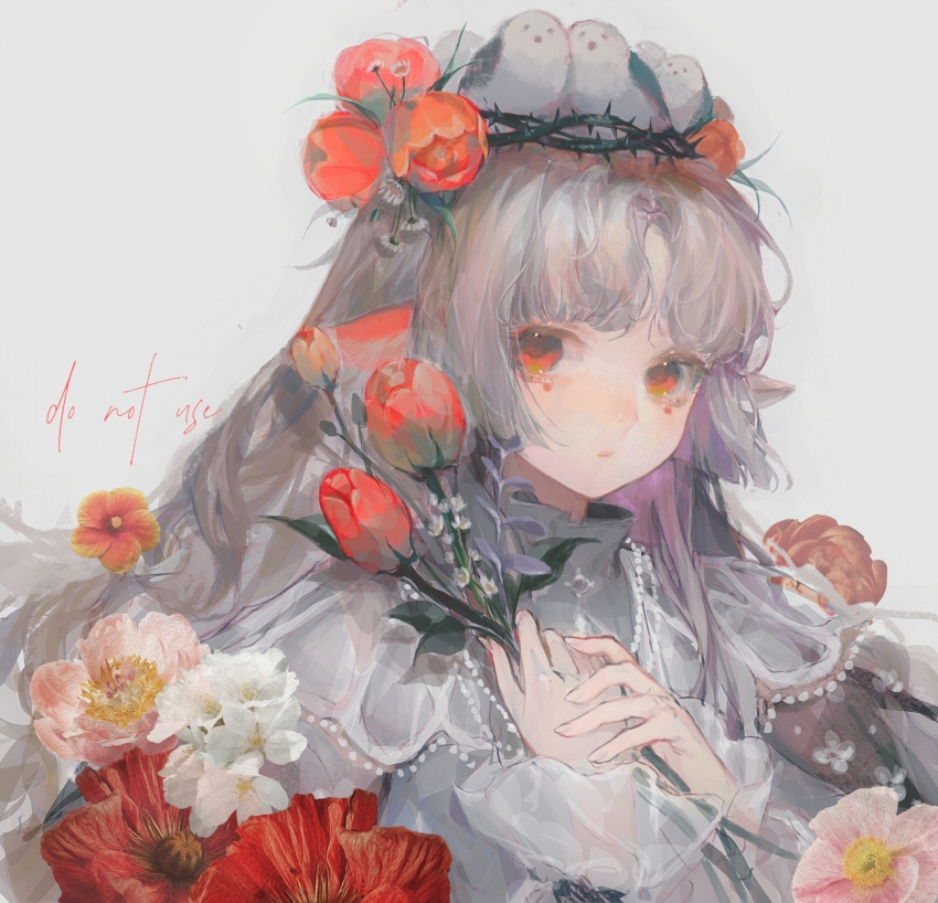 1girl, animal, animal_ears, animal_on_head, bad_bcy_id, bad_id, bird, bird_on_head