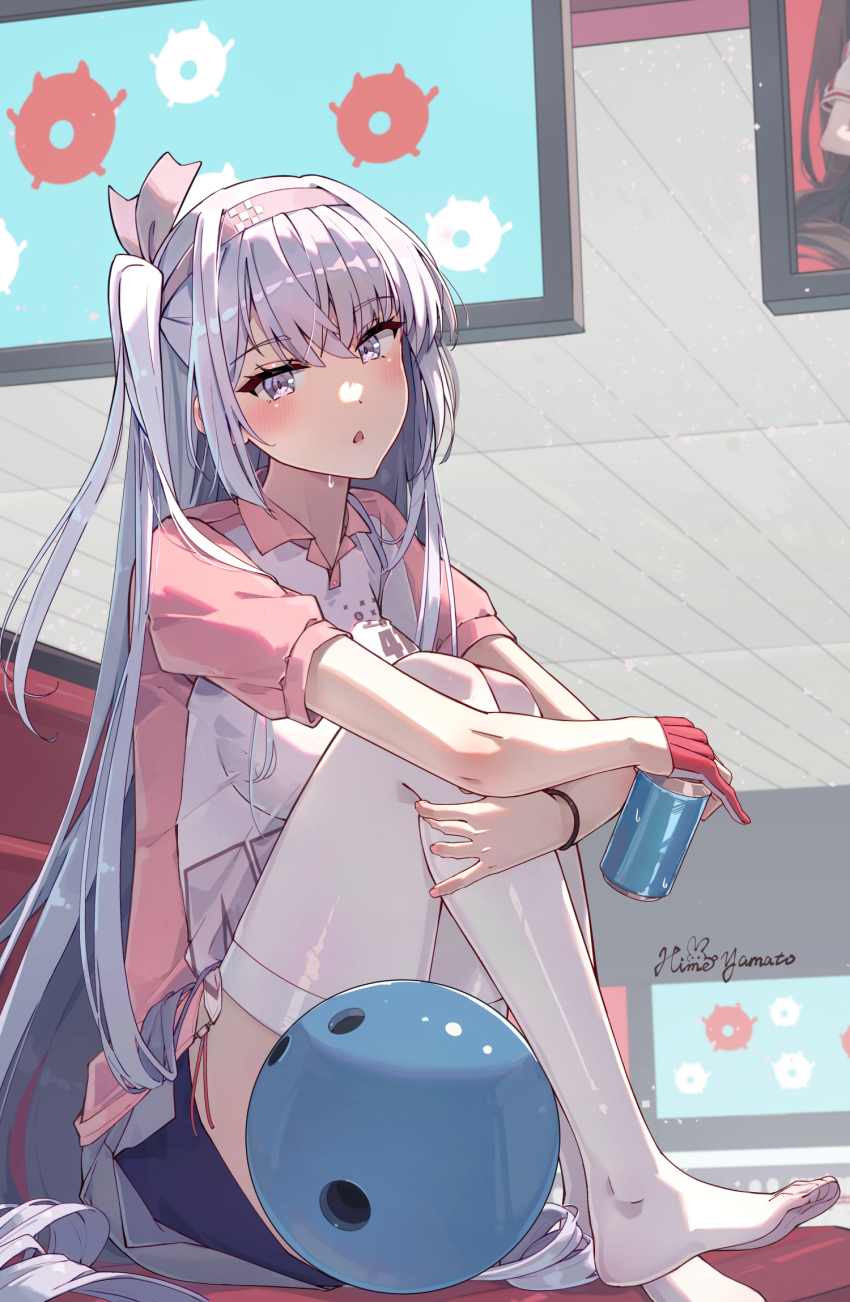 2girls, blush, breasts, enemy_lifebuoy_(kancolle), fuyutsuki_(kancolle), fuyutsuki_(round1)_(kancolle), gloves, grey_eyes