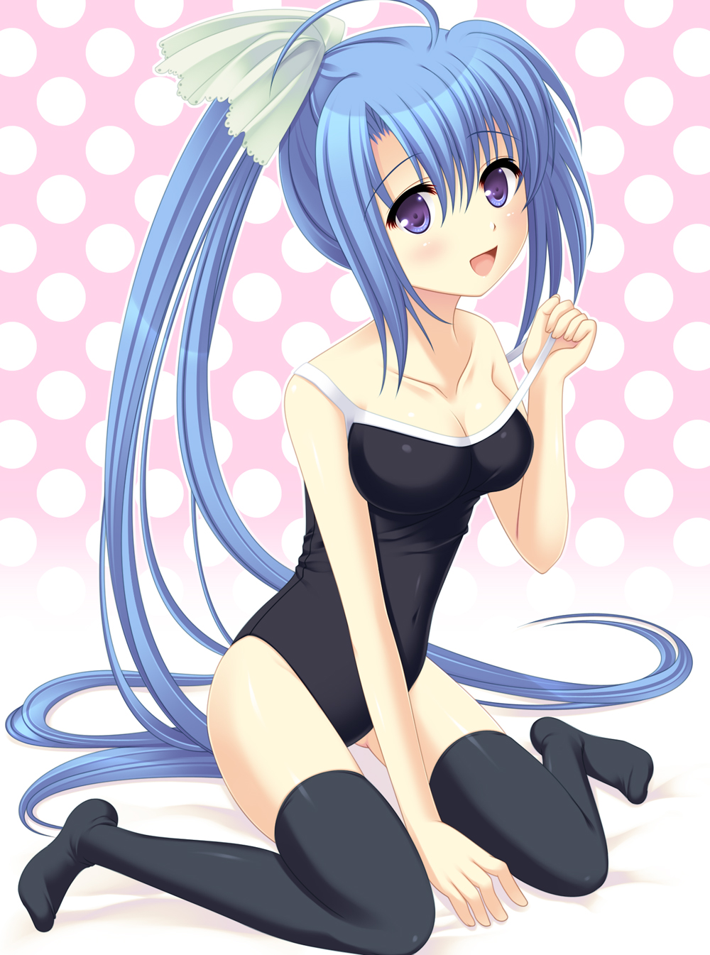 bad_id, bad_pixiv_id, blue_eyes, blue_hair, highres, long_hair, maron_(1212ama), munemoto_tsubakiko