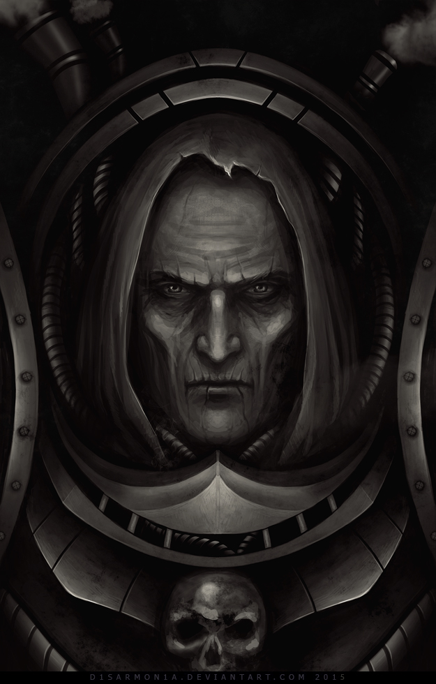 1boy, armor, black_background, breastplate, chapped_lips, closed_mouth, commentary, dated