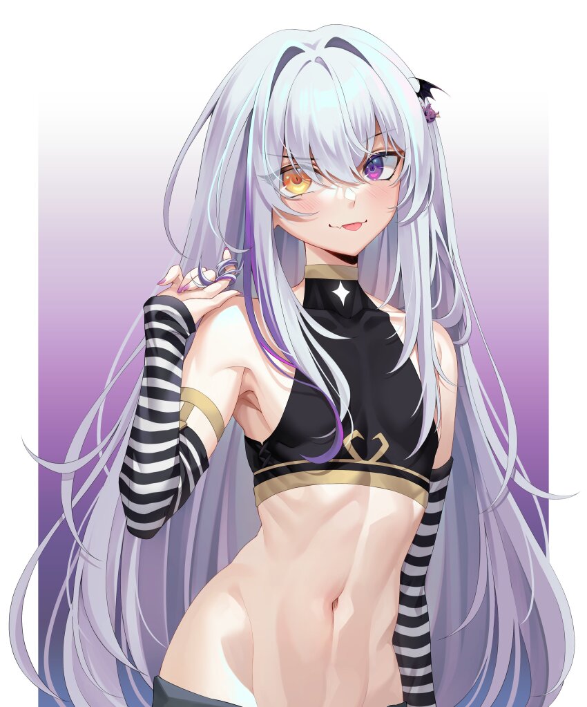 1boy, absurdres, closed_mouth, commentary, commission, cropped_torso, detached_sleeves, english_commentary