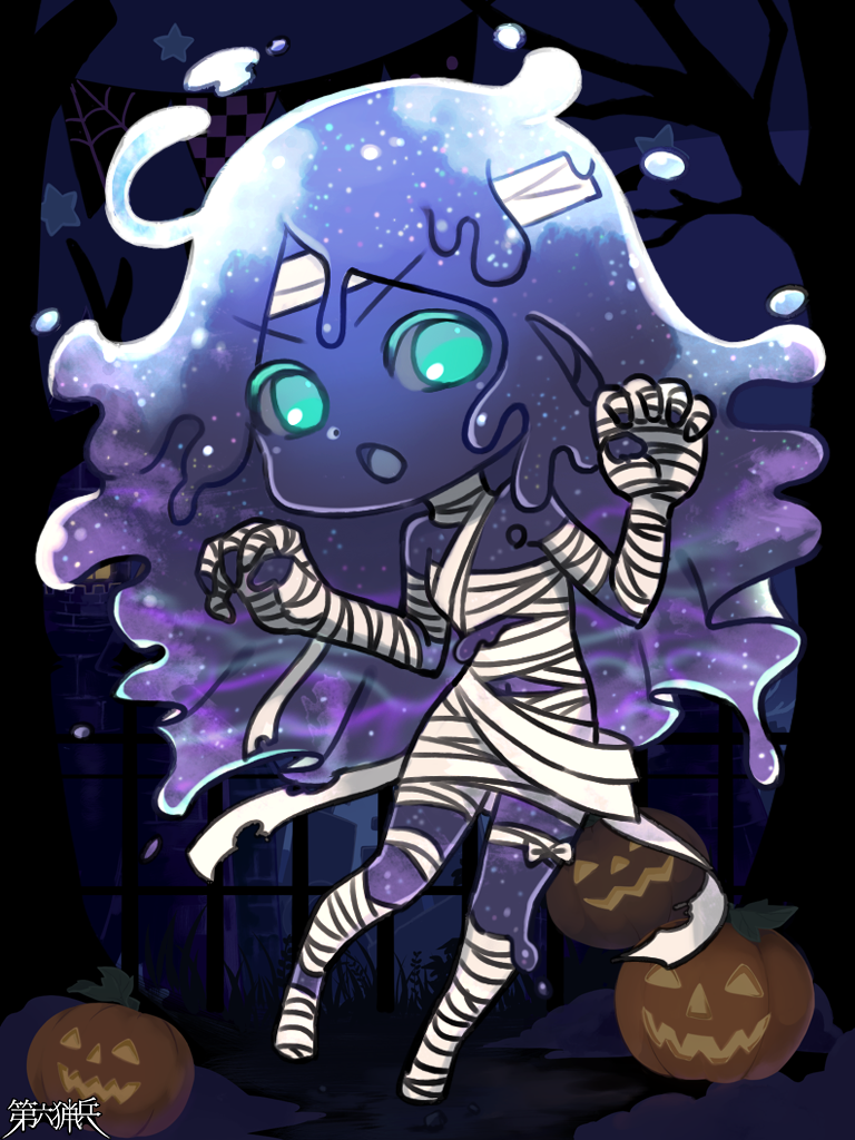 1girl, :o, ahoge, aigurei_blue, aqua_eyes, bare_tree, black_hair, breasts