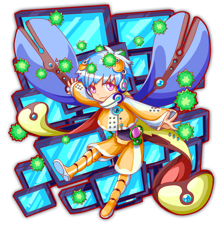 1boy, adapted_costume, alternate_costume, aqua_hair, artist_request, boots, cel_shading, closed_mouth