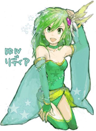 1girl, 2000s_(style), breasts, bridal_gauntlets, character_name, choker, cleavage, copyright_name