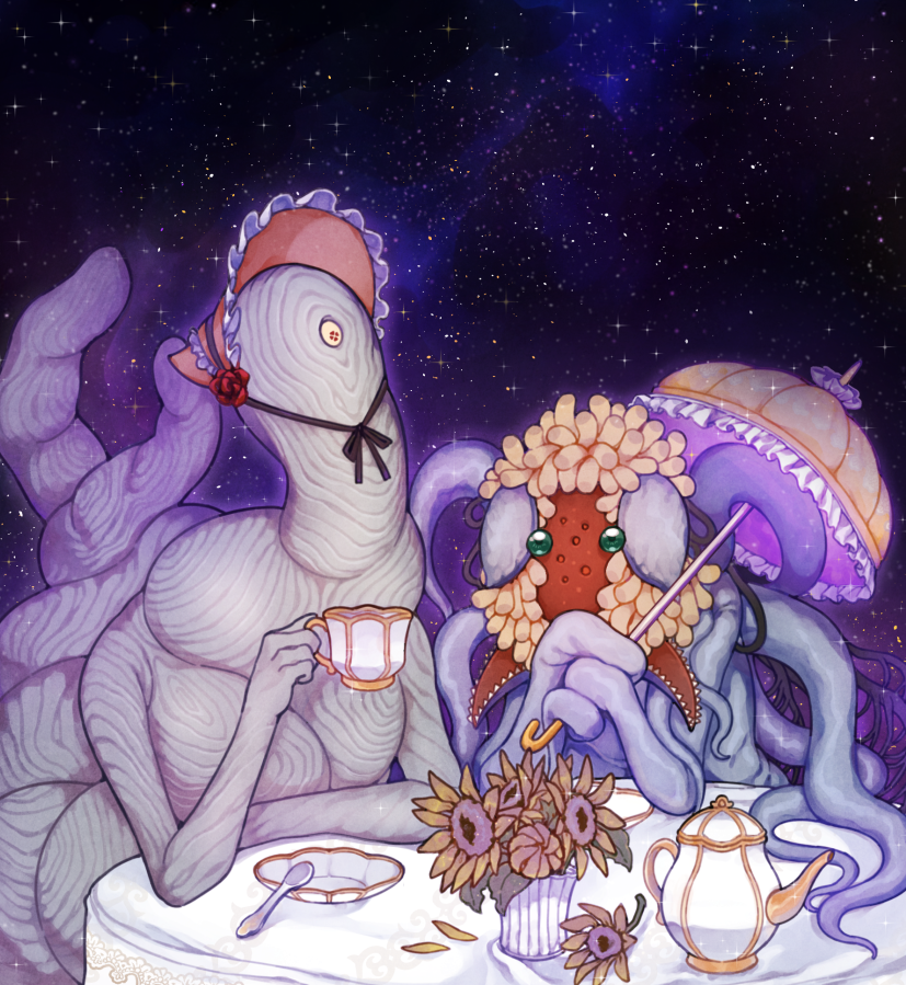 bloodborne, bonnet, colored_skin, commentary_request, donar0217, ebrietas_daughter_of_the_cosmos, elden_ring, elden_ring:_shadow_of_the_erdtree