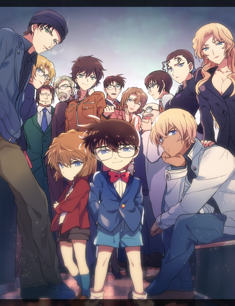 6+boys, 6+girls, agasa_hiroshi, akai_shuuichi, akiyoshi_(tama-pete), amuro_tooru, andre_camel, beanie