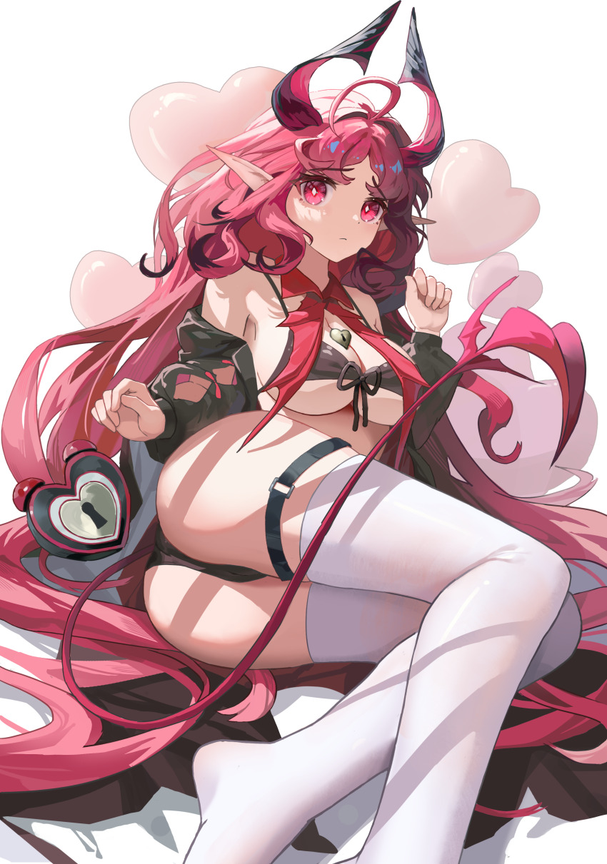 1girl, absurdres, ahoge, arknights, ass, bikini, black_bikini, black_jacket