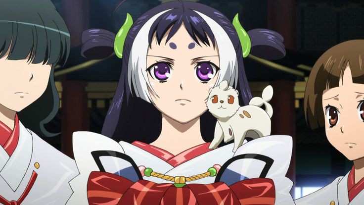 1girl, animal, black_background, black_hair, closed_mouth, female_focus, himiko_(nobunaga_the_fool), japanese_clothes