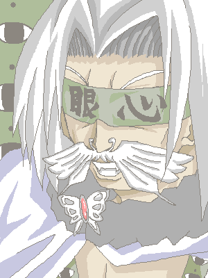 00s, 1boy, busou_renkin, dr_butterfly, facial_hair, lowres, male_focus, mustache, oekaki, old, old_man, solo, white_hair