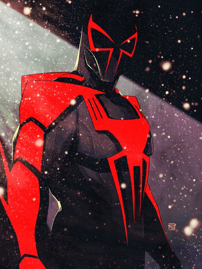 1boy, animal_print, bodysuit, colin_craker, commentary, english_commentary, highres, looking_at_viewer