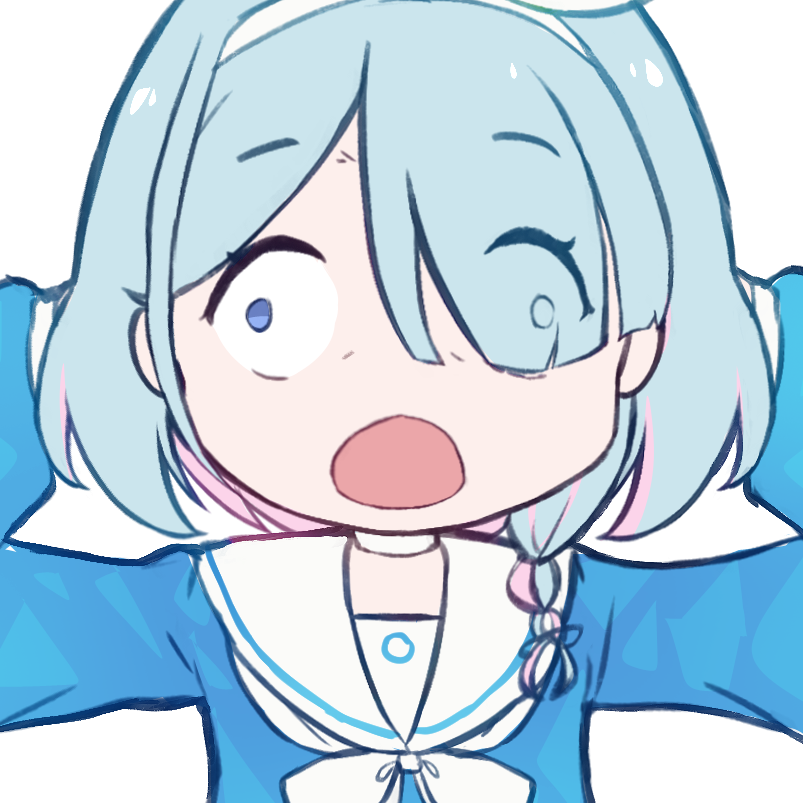 1girl, arona_(blue_archive), blue_archive, blue_eyes, blue_hair, braid, choker, colored_inner_hair