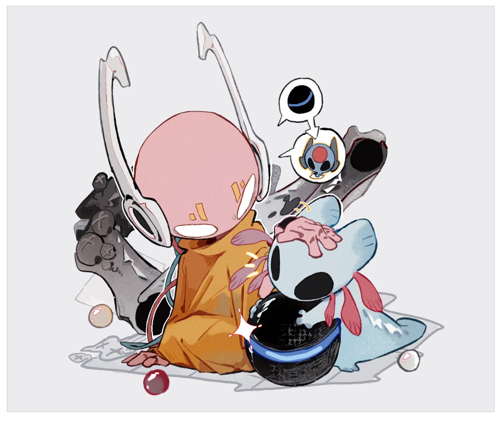 15355451wer, 1boy, 1girl, androgynous, black_eyes, blue_skin, cable, colored_skin