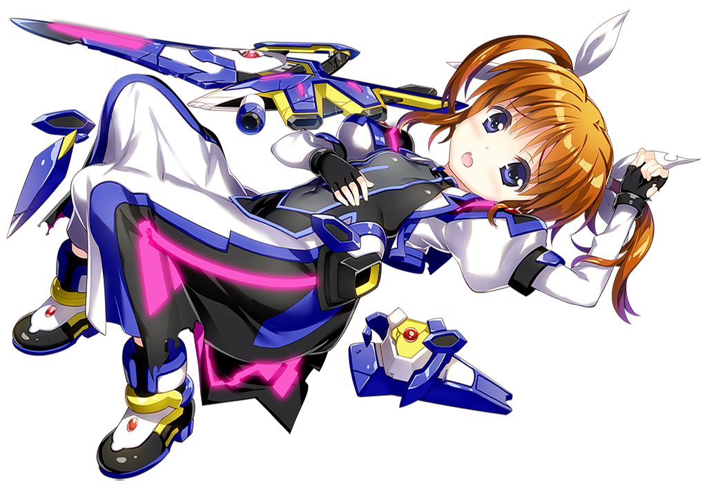 1girl, black_gloves, broken, broken_weapon, brown_hair, fingerless_gloves, fujima_takuya, full_body