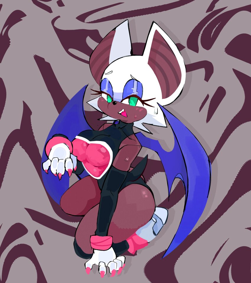 1girl, absurdres, alternate_costume, alternate_skin_color, animal_ears, animal_nose, ass, bare_shoulders