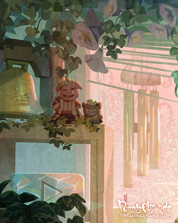 bell, commentary, cropped, english_commentary, english_text, figure, flower, indoors