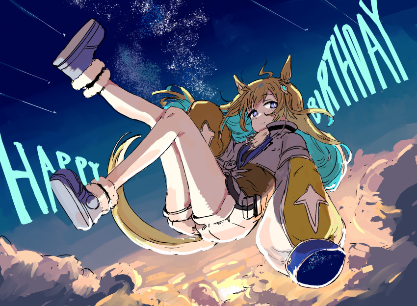 1girl, absurdres, ahoge, animal_ears, arms_up, bandeau, black_bandeau, blonde_hair