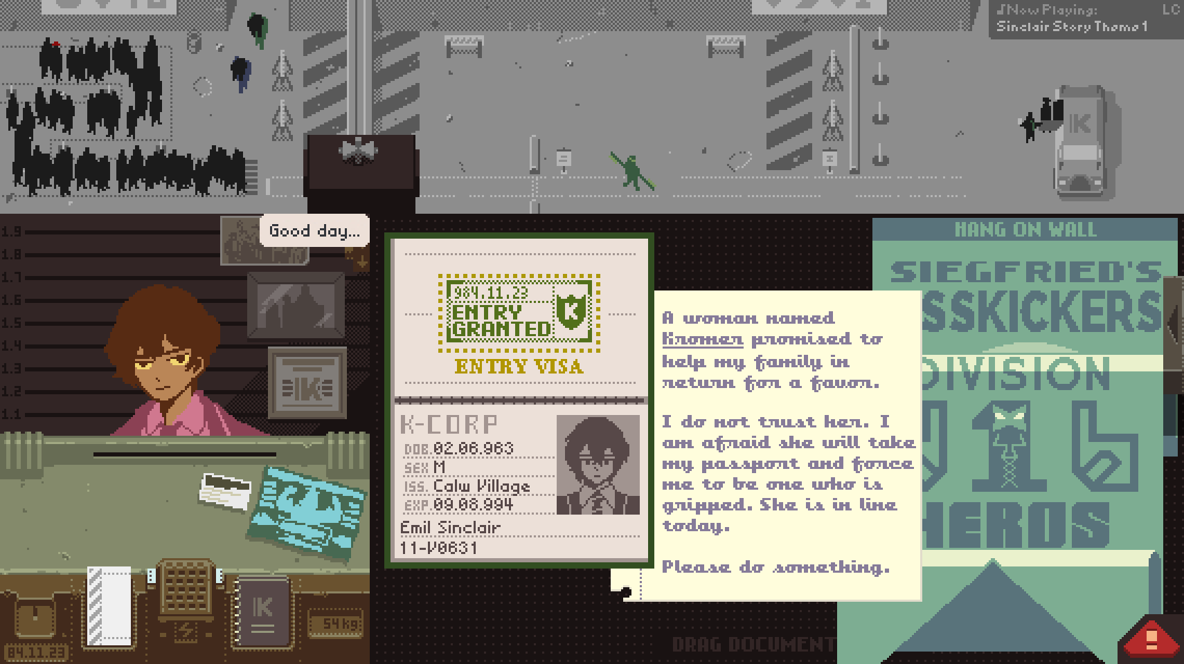 1boy, character_name, collared_shirt, english_text, fake_screenshot, gameplay_mechanics, highres, limbus_company