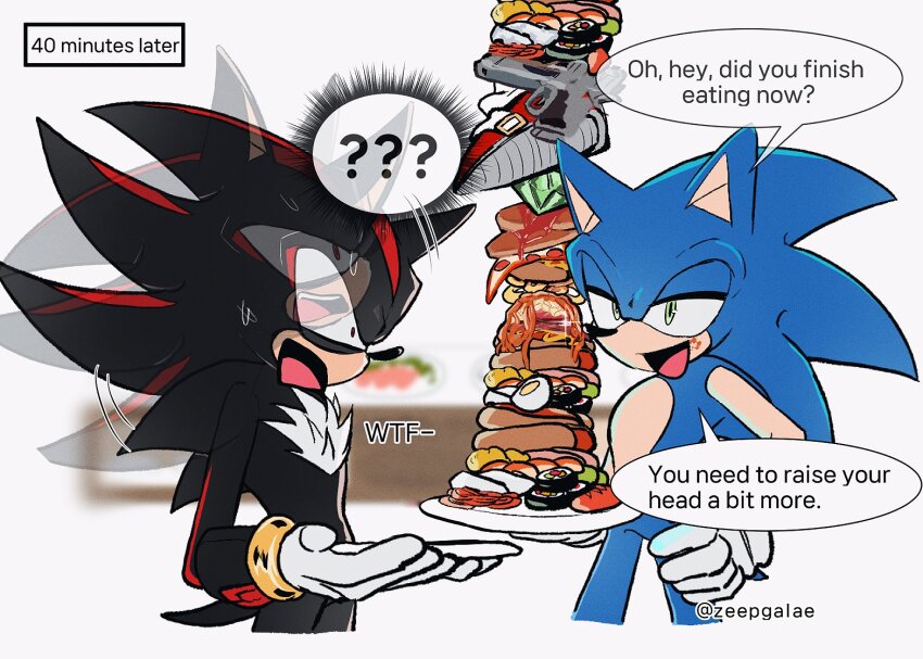 2boys, ?, ??, afterimage, animal_ears, animal_nose, artist_name, black_fur