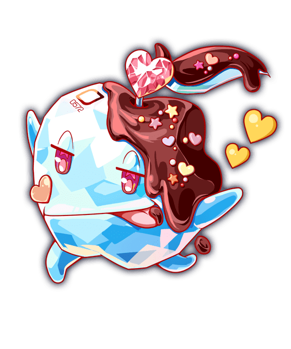 anime_coloring, apple, aqua_theme, artist_request, chocolate, chocolate_on_body, chocolate_on_tongue, closed_mouth