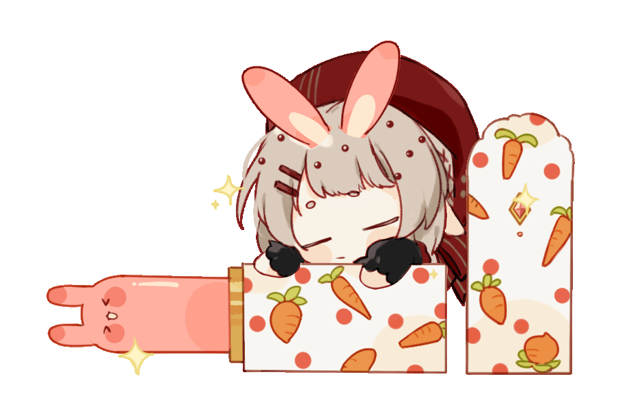 1girl, animal_ears, animated, animated_gif, beads, beret, black_shirt, blinking