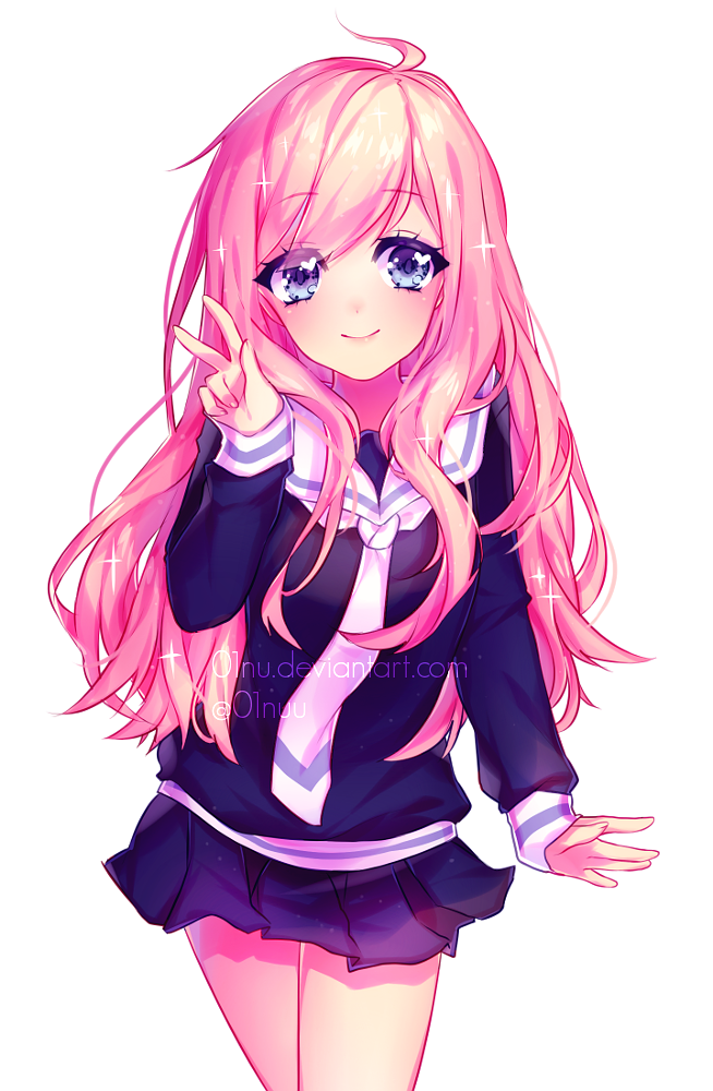 01nu, 1girl, ahoge, animification, blue_eyes, blue_serafuku, commentary, cowboy_shot