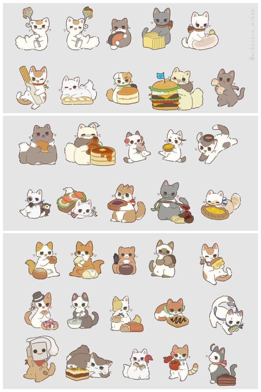 america_(hetalia), animal, animal_focus, animalization, austria_(hetalia), axis_powers_hetalia, baklava, belgium_(hetalia)