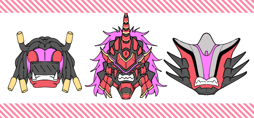 3boys, aoi_takeru, black_hair, clenched_teeth, commentary_request, dreadlocks, duel_monster, facing_viewer