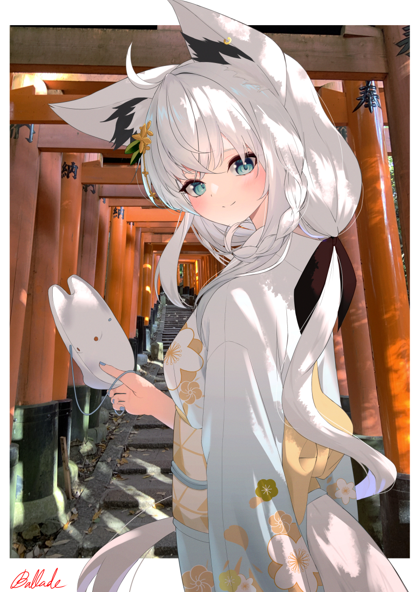 1girl, absurdres, ahoge, alternate_costume, animal_ear_piercing, animal_ears, bizusuhatu123, black_ribbon