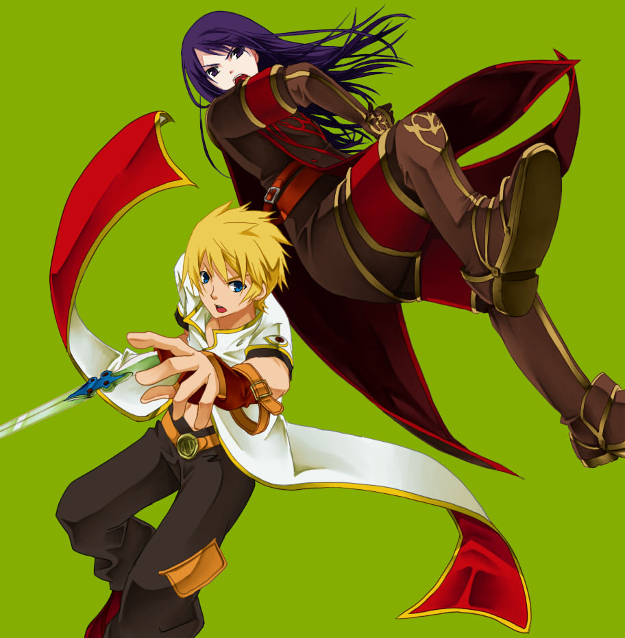 2boys, alternate_costume, asch_(cosplay), asch_(tales), bad_id, bad_pixiv_id, blonde_hair, blue_eyes