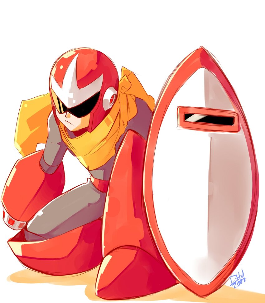 1boy, android, arm_cannon, assault_visor, commentary, commentary_request, danyhu16, english_commentary