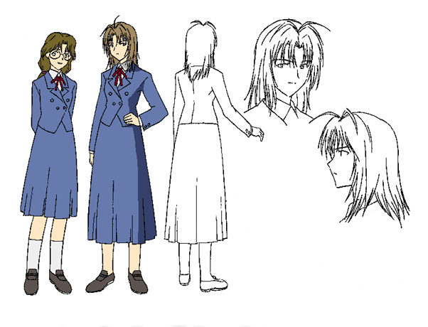 angelic_layer, brown_hair, jounouchi_sai, saitou_kaede_(angelic_layer), tagme