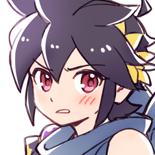 1boy, ahoge, black_hair, black_scarf, dark_pit, kid_icarus, kid_icarus_uprising, laurel_crown