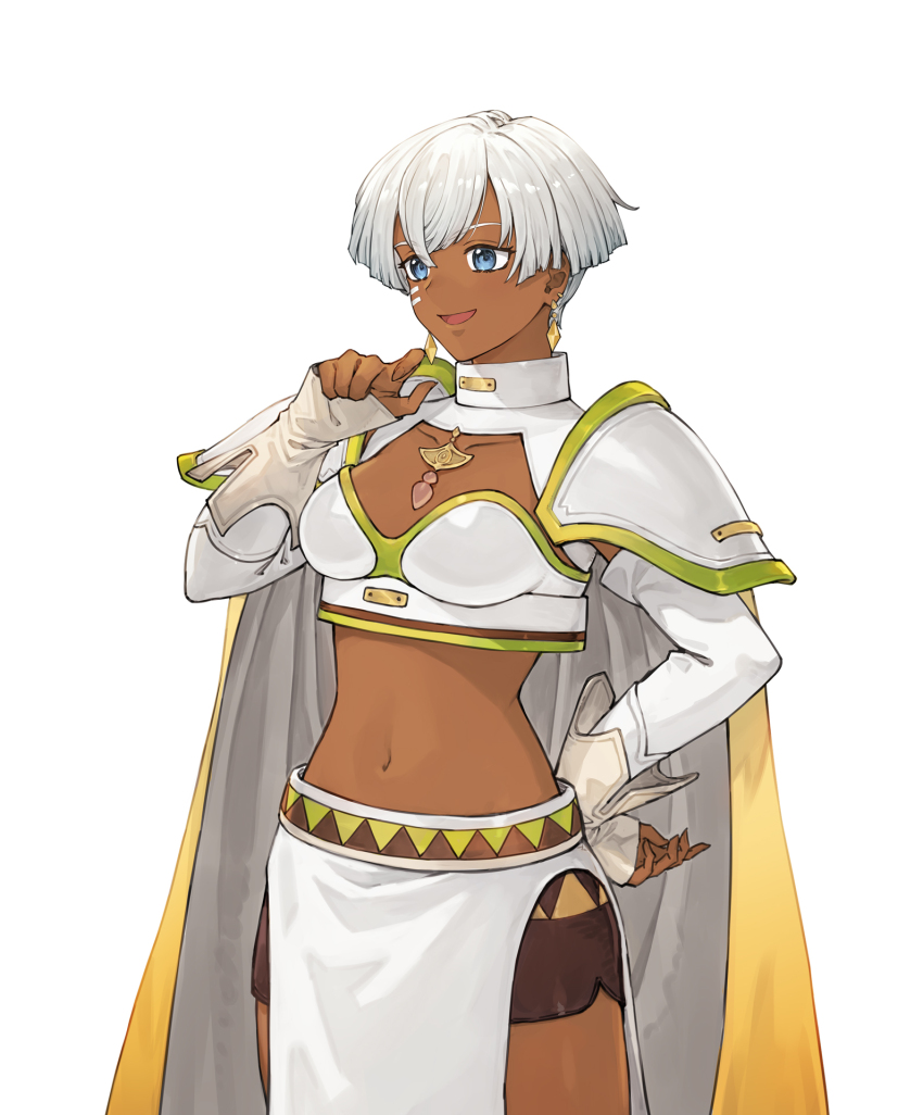 1girl, armor, atelier_(series), atelier_marie, benitama, blue_eyes, breastplate, breasts