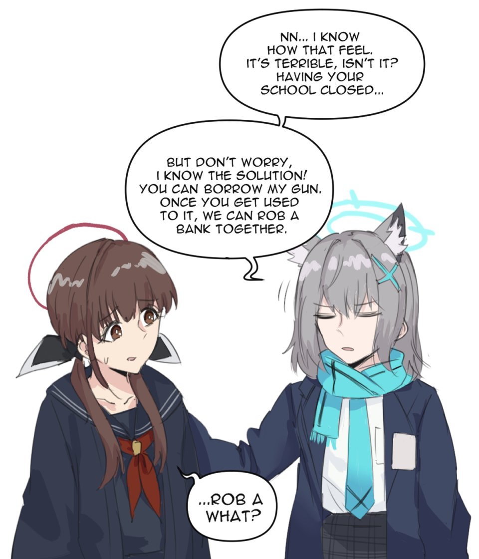 animal_ear_fluff, animal_ears, aqua_scarf, black_sailor_collar, black_serafuku, blue_archive, blue_cardigan, blue_halo