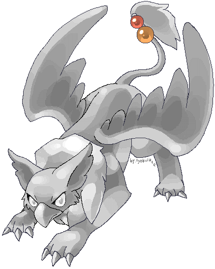 claws, commentary_request, creature, creature_focus, dithering, eyrie, feathered_wings, full_body