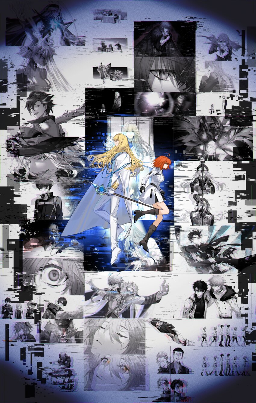 absurdres, ahoge, arlizi, artoria_caster_(fate), artoria_caster_(first_ascension)_(fate), artoria_caster_(second_ascension)_(fate), artoria_pendragon_(fate), beryl_gut