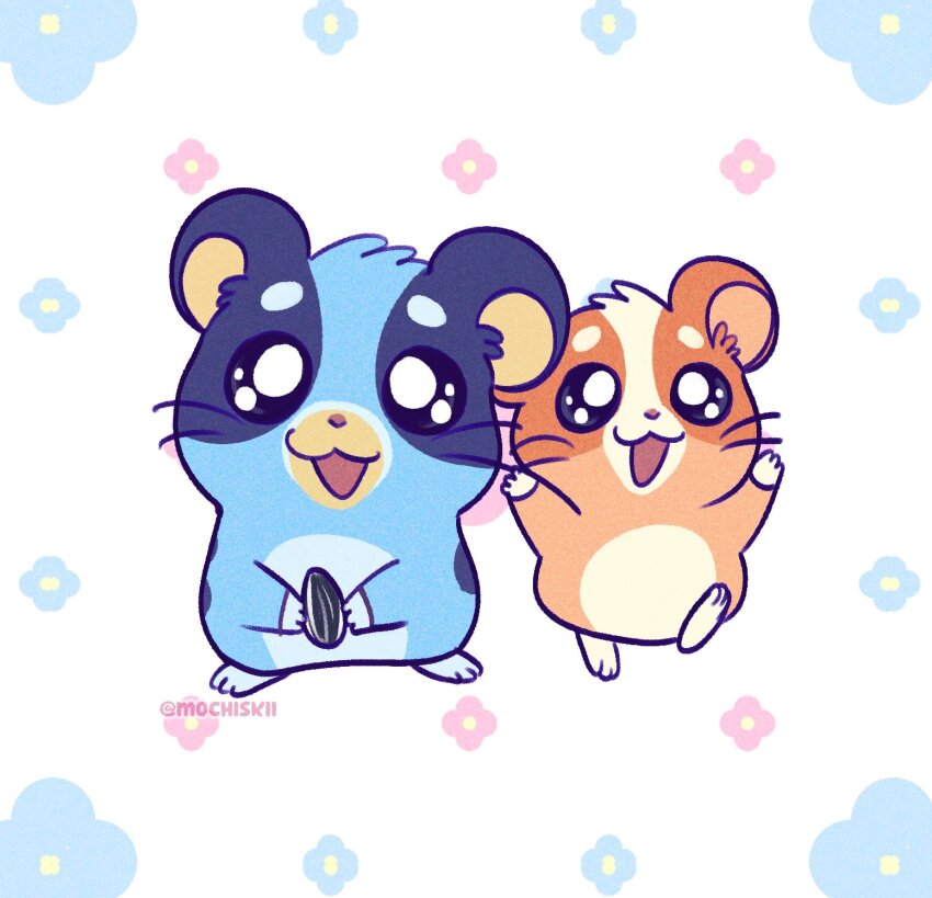 :3, :d, animal, animal_focus, animalization, artist_name, bingo_heeler, bluey