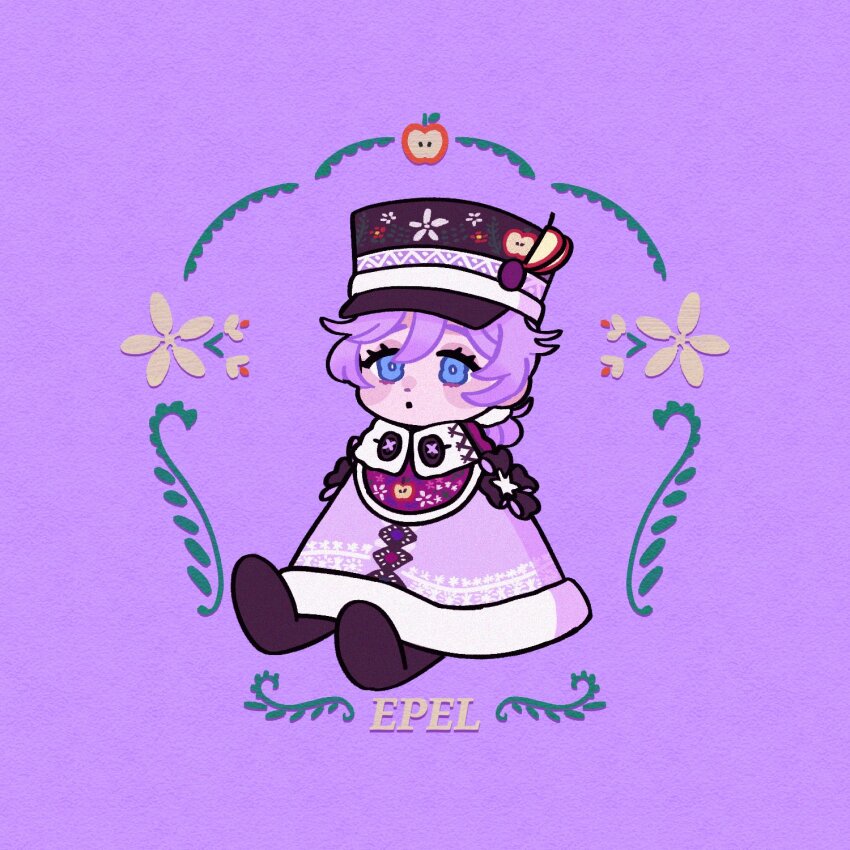 1boy, androgynous, blue_eyes, commentary, epel_felmier, epel_felmier_(applepom), full_body, highres