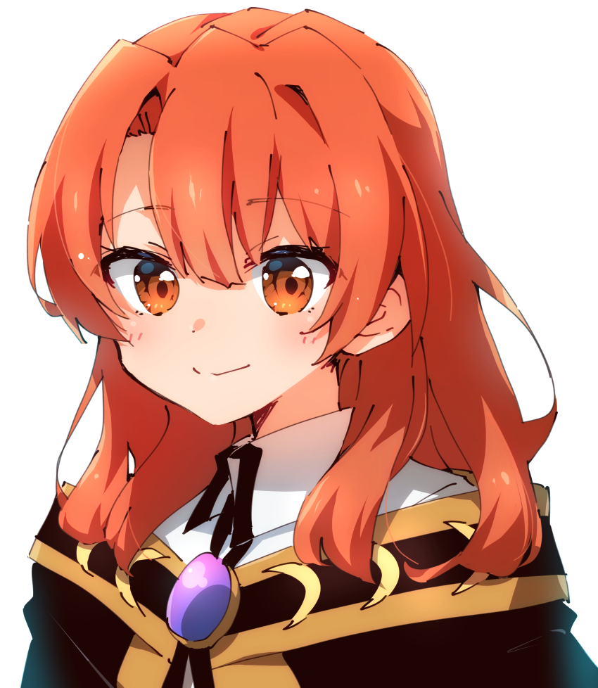 1girl, absurdres, black_cloak, cloak, closed_mouth, colette_loire, collared_shirt, commentary_request