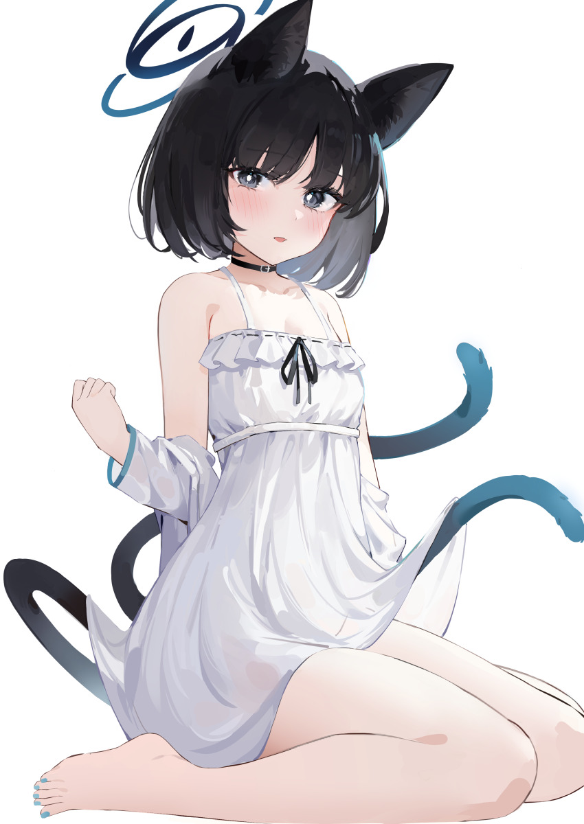 1girl, absurdres, alternate_costume, amiamie, animal_ears, bare_shoulders, black_eyes, black_hair