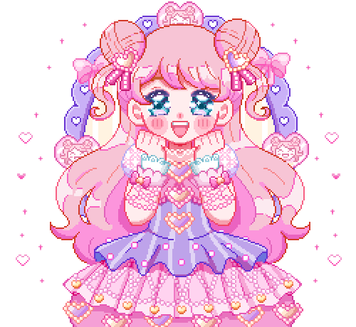 1girl, :d, alternate_hair_color, animated, animated_gif, bead_bracelet, beads, blinking