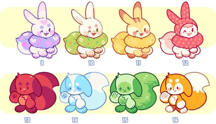 animal_focus, border, chibi, chibi_only, commentary, creature, creature_focus, cybunny