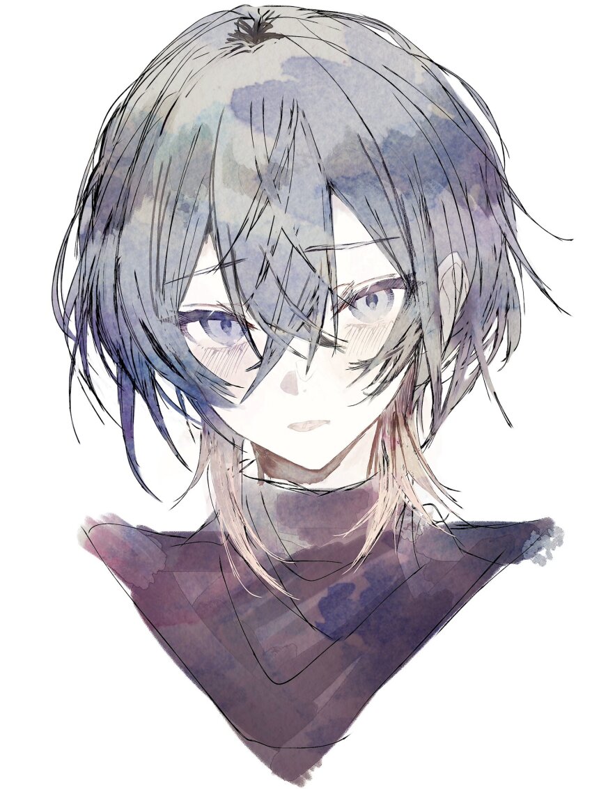 00_gx4, 1boy, highres, looking_at_viewer, non-web_source, portrait, simple_background, white_background