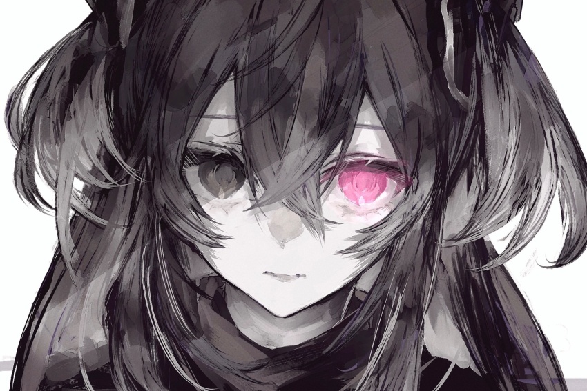 00_gx4, 1girl, close-up, highres, long_hair, looking_at_viewer, non-web_source, original