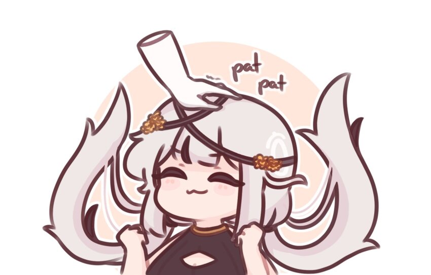 1girl, 1other, :3, artist_self-insert, bare_arms, bare_shoulders, black_leotard, blush_stickers