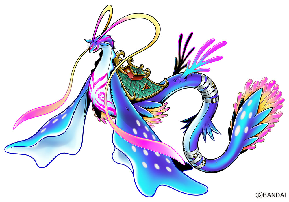 belt, blue_skin, body_markings, colored_skin, commentary_request, digimon, digimon_(creature), digimon_liberator