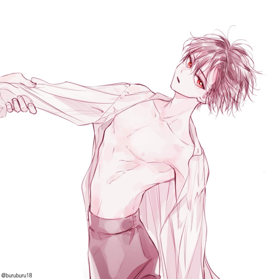 bad_source, highres, lucas_(who_made_me_a_princess), roh_yon_ji, tagme, topless_male, who_made_me_a_princess